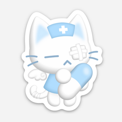 migraine angel sticker