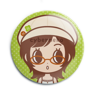 heisei girl 🍀 can badge