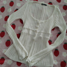 Load image into Gallery viewer, brandy melville babydoll cardigan -xs