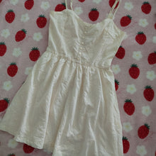 Load image into Gallery viewer, mori-kei cotton mini dress - small