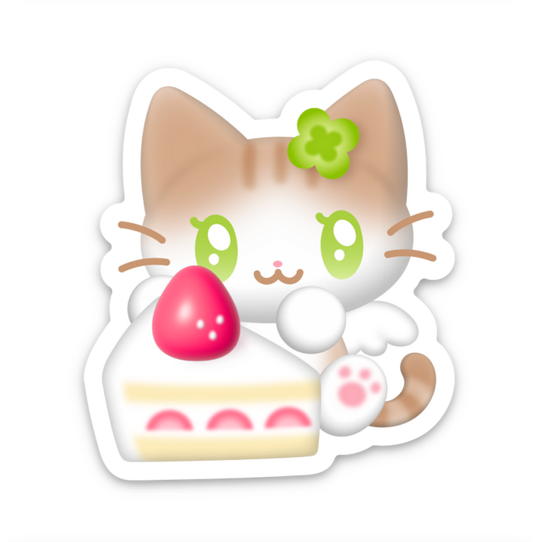 sweet memories 🍰 clear sticker